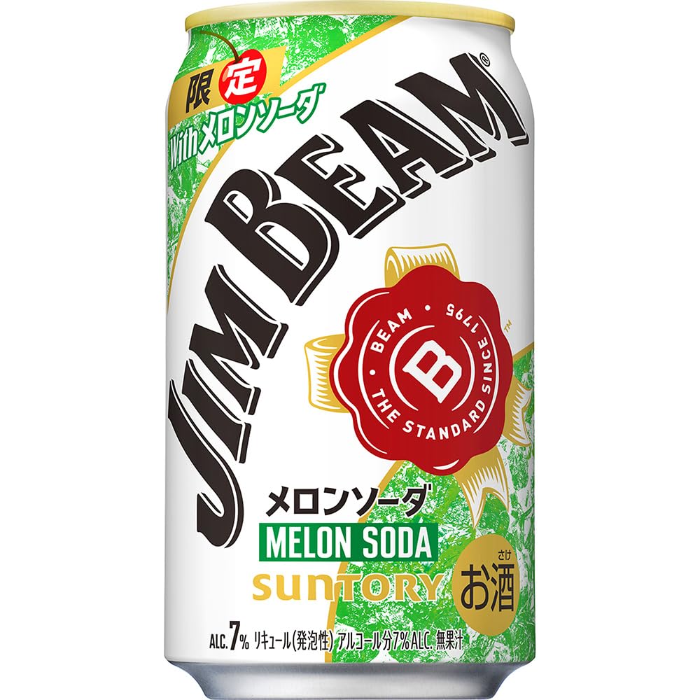 Amazon.co.jp: ジムビーム With メロンソーダ 350ml×24本 [サントリー